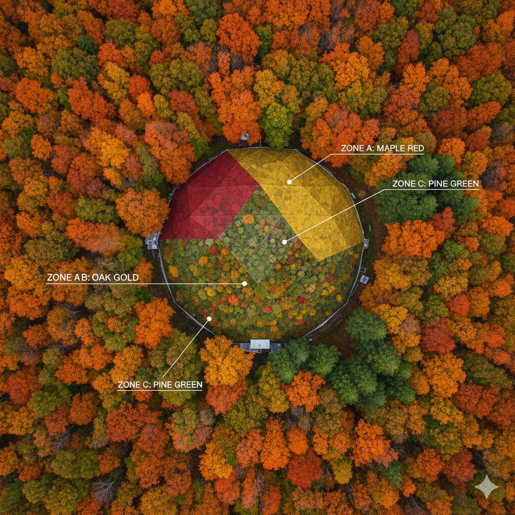 Forest site zoning mock