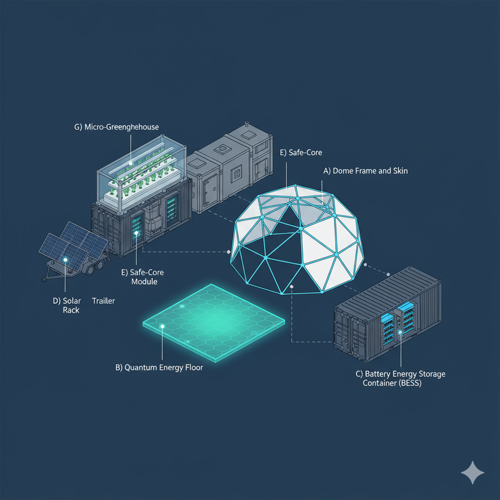 Exploded view module